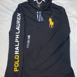 Men’s NWT Ralph Lauren Hooded Shirt Size Large
